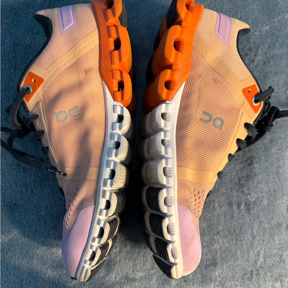 ON Womens oncloud X Cloudflow Mesh Rose...